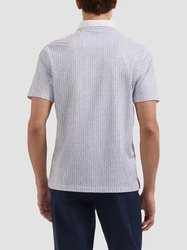 Bugatchi Men's OoohCotton Vidal Polo Shirt | Thumbnail 3 Bugatchi Men's OoohCotton Vidal Polo Shirt | Thumbnail 3