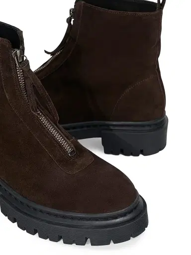 Staud Women's Miles Suede Ankle Boots | Thumbnail 4 Staud Women's Miles Suede Ankle Boots | Thumbnail 4