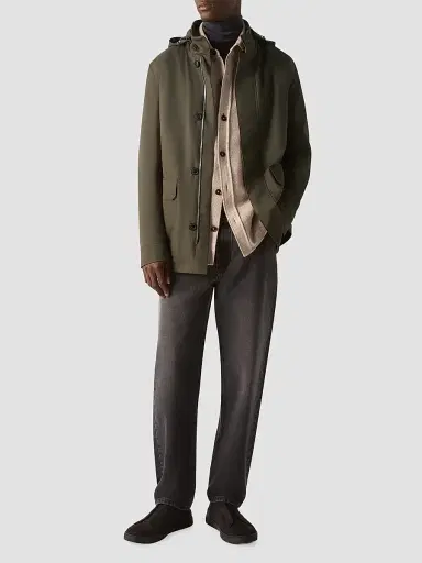 Zegna Men's Cashseta Turtleneck Sweater | Thumbnail 2 Zegna Men's Cashseta Turtleneck Sweater | Thumbnail 2