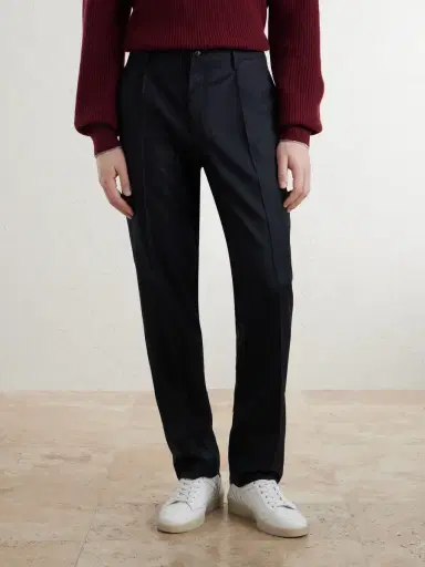 Canali Straight-Leg Wool Trousers - Men | Thumbnail 3 Canali Straight-Leg Wool Trousers - Men | Thumbnail 3