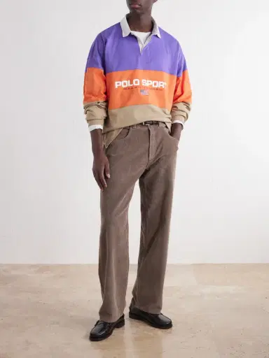 Polo Ralph Lauren Logo-Print Striped Cotton-Jersey Polo Shirt - Men | Thumbnail 2 Polo Ralph Lauren Logo-Print Striped Cotton-Jersey Polo Shirt - Men | Thumbnail 2