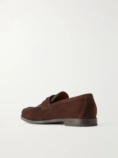 Zegna Suede Loafers - Men | Thumbnail 4 Zegna Suede Loafers - Men | Thumbnail 4