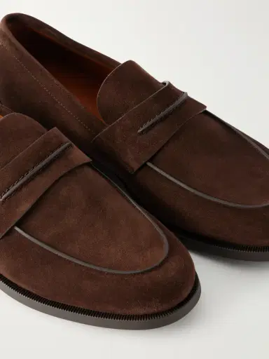 Zegna Suede Loafers - Men | Thumbnail 5 Zegna Suede Loafers - Men | Thumbnail 5