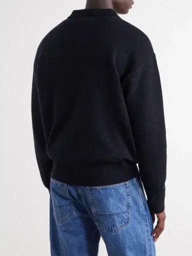 Polo Ralph Lauren Logo-Embroidered Wool and Alpaca-Blend Polo Shirt - Men | Thumbnail 4 Polo Ralph Lauren Logo-Embroidered Wool and Alpaca-Blend Polo Shirt - Men | Thumbnail 4