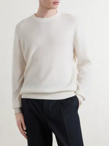 Canali Wool and Cashmere-Blend Sweater - Men | Thumbnail 3 Canali Wool and Cashmere-Blend Sweater - Men | Thumbnail 3