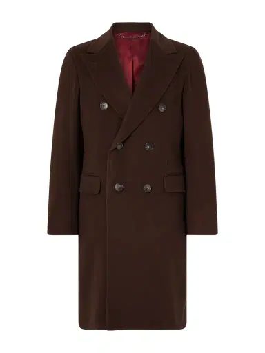 Canali Wool and Cashmere-Blend Coat - Men | Thumbnail 1 Canali Wool and Cashmere-Blend Coat - Men | Thumbnail 1