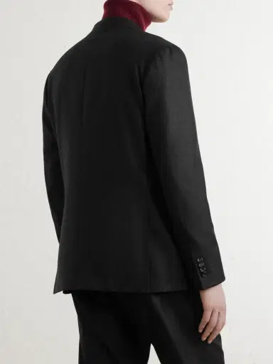 Canali Kei Double-Breasted Wool Blazer - Men | Thumbnail 4 Canali Kei Double-Breasted Wool Blazer - Men | Thumbnail 4