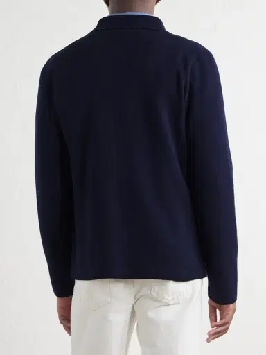 Inis Meáin Pub Merino Wool, Cotton and Cashmere-Blend Cardigan - Men | Thumbnail 4 Inis Meáin Pub Merino Wool, Cotton and Cashmere-Blend Cardigan - Men | Thumbnail 4