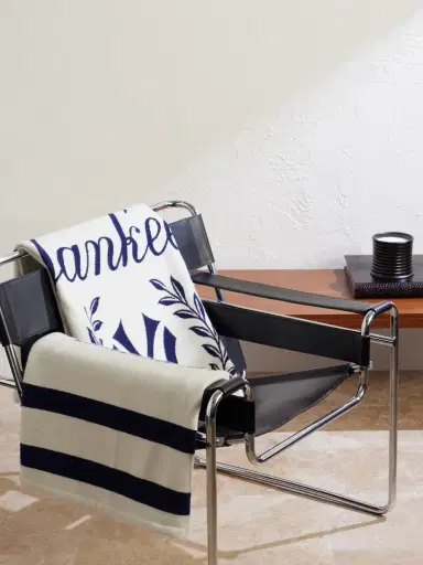 Ralph Lauren Home Yankees Jacquard-Woven Wool and Cotton-Blend Throw - Men | Thumbnail 2 Ralph Lauren Home Yankees Jacquard-Woven Wool and Cotton-Blend Throw - Men | Thumbnail 2
