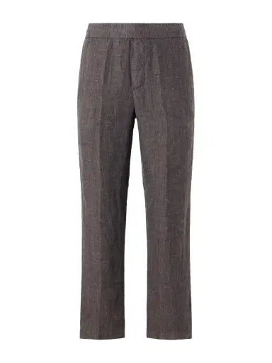 James Perse Straight-Leg Linen Suit Trousers - Men | Thumbnail 1 James Perse Straight-Leg Linen Suit Trousers - Men | Thumbnail 1