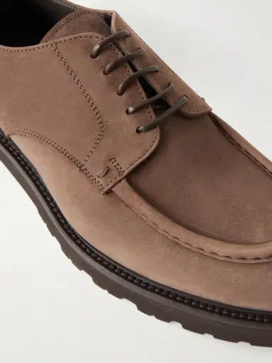 Canali Nubuck Derby Shoes - Men | Thumbnail 5 Canali Nubuck Derby Shoes - Men | Thumbnail 5