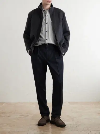Canali Lyocell and Cotton-Blend Herringbone Shirt - Men | Thumbnail 2 Canali Lyocell and Cotton-Blend Herringbone Shirt - Men | Thumbnail 2