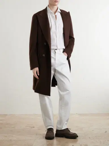 Canali Striped Cotton-Poplin Shirt - Men | Thumbnail 2 Canali Striped Cotton-Poplin Shirt - Men | Thumbnail 2