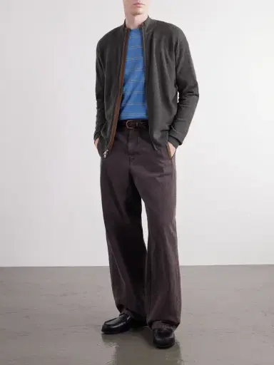 Peter Millar Excursionist Merino Wool-Blend Zip-Up Cardigan - Men | Thumbnail 2 Peter Millar Excursionist Merino Wool-Blend Zip-Up Cardigan - Men | Thumbnail 2