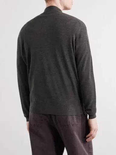 Peter Millar Excursionist Merino Wool-Blend Zip-Up Cardigan - Men | Thumbnail 4 Peter Millar Excursionist Merino Wool-Blend Zip-Up Cardigan - Men | Thumbnail 4