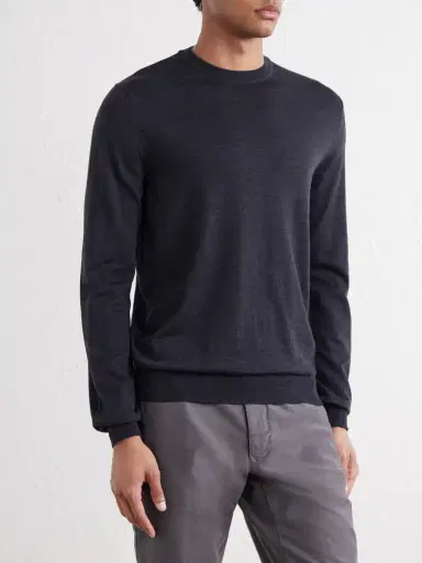 Slowear Zanone Slim-Fit Flexwool Sweater - Men | Thumbnail 3 Slowear Zanone Slim-Fit Flexwool Sweater - Men | Thumbnail 3