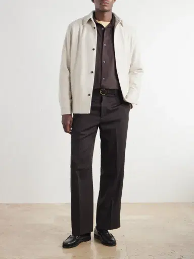 MR P. Wool, Silk and Cashmere-Blend Shirt - Men | Thumbnail 2 MR P. Wool, Silk and Cashmere-Blend Shirt - Men | Thumbnail 2