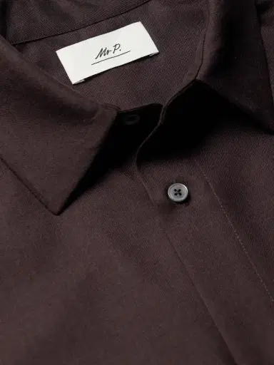 MR P. Wool, Silk and Cashmere-Blend Shirt - Men | Thumbnail 6 MR P. Wool, Silk and Cashmere-Blend Shirt - Men | Thumbnail 6