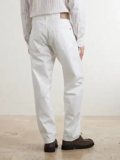Canali Straight-Leg Cotton-Twill Trousers - Men | Thumbnail 4 Canali Straight-Leg Cotton-Twill Trousers - Men | Thumbnail 4