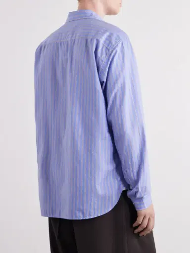 Oliver Spencer Mulvey Striped Cotton Shirt - Men | Thumbnail 4 Oliver Spencer Mulvey Striped Cotton Shirt - Men | Thumbnail 4