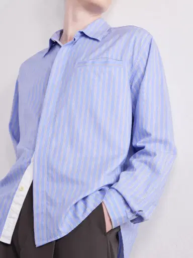 Oliver Spencer Mulvey Striped Cotton Shirt - Men | Thumbnail 5 Oliver Spencer Mulvey Striped Cotton Shirt - Men | Thumbnail 5