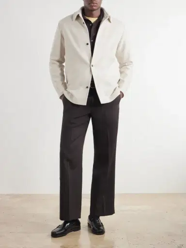 MR P. Herringbone Cashmere Overshirt - Men | Thumbnail 2 MR P. Herringbone Cashmere Overshirt - Men | Thumbnail 2