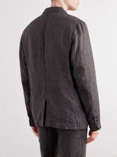James Perse Linen Suit Jacket - Men | Thumbnail 4 James Perse Linen Suit Jacket - Men | Thumbnail 4