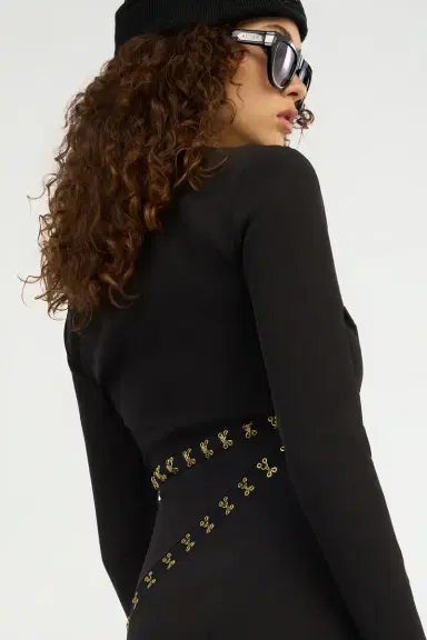 Roberto Cavalli Just Cavalli Asymmetric Hem Dress | Thumbnail 5 Roberto Cavalli Just Cavalli Asymmetric Hem Dress | Thumbnail 5