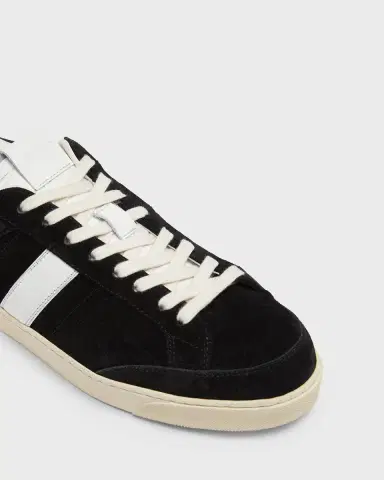 Tom Ford Men's Blake Suede Low-Top Sneakers | Thumbnail 5 Tom Ford Men's Blake Suede Low-Top Sneakers | Thumbnail 5