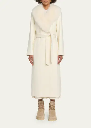 Miu Miu Suede Shearling-Lined Ankle Boots | Thumbnail 3 Miu Miu Suede Shearling-Lined Ankle Boots | Thumbnail 3