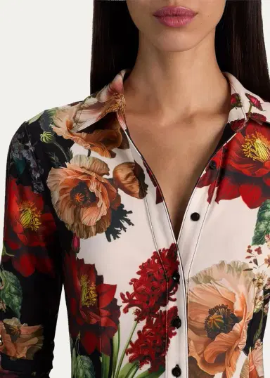 Alice + Olivia Freya Printed Top | Thumbnail 5 Alice + Olivia Freya Printed Top | Thumbnail 5