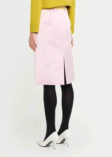 Marc Jacobs Runway Silk-Blend Belted Midi Skirt | Thumbnail 3 Marc Jacobs Runway Silk-Blend Belted Midi Skirt | Thumbnail 3