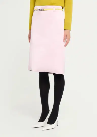 Marc Jacobs Runway Silk-Blend Belted Midi Skirt | Thumbnail 4 Marc Jacobs Runway Silk-Blend Belted Midi Skirt | Thumbnail 4