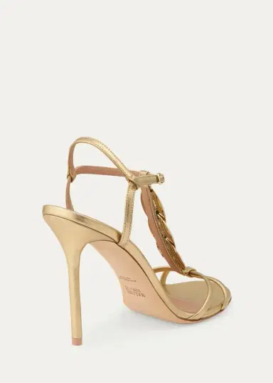 Malone Souliers Kali 100MM Leather Stiletto Sandals | Thumbnail 2 Malone Souliers Kali 100MM Leather Stiletto Sandals | Thumbnail 2