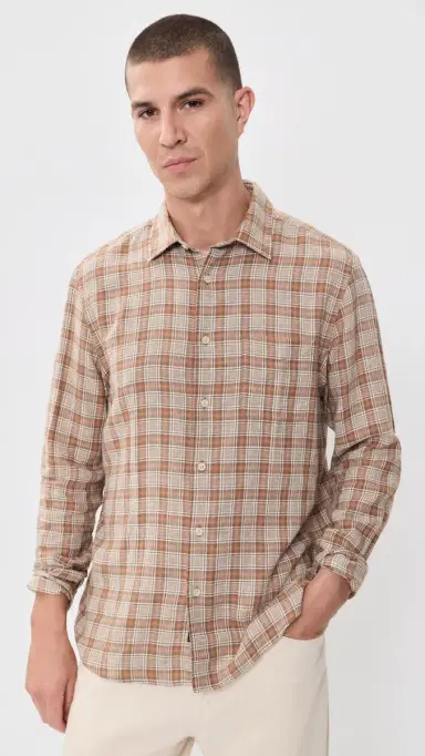 Faherty Palmetto Button Down Shirt | Thumbnail 2 Faherty Palmetto Button Down Shirt | Thumbnail 2