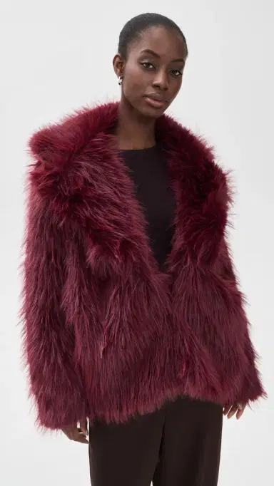 Show Me Your Mumu Salt Lake Fur Coat | Thumbnail 2 Show Me Your Mumu Salt Lake Fur Coat | Thumbnail 2