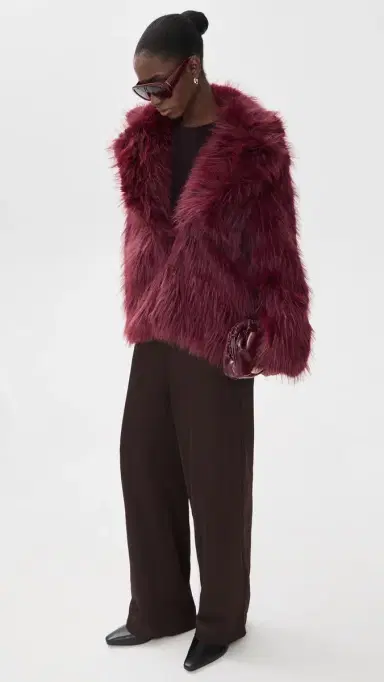 Show Me Your Mumu Salt Lake Fur Coat | Thumbnail 5 Show Me Your Mumu Salt Lake Fur Coat | Thumbnail 5
