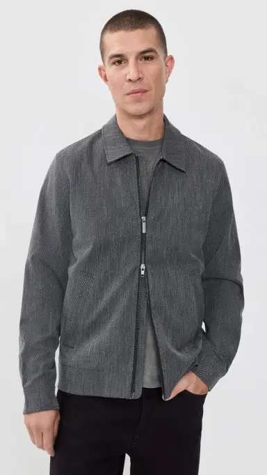 Les Deux Herringbone Coach Jacket | Thumbnail 3 Les Deux Herringbone Coach Jacket | Thumbnail 3