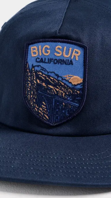 Faherty x Parks Project Big Sur Pinchfront Twill Hat | Thumbnail 4 Faherty x Parks Project Big Sur Pinchfront Twill Hat | Thumbnail 4