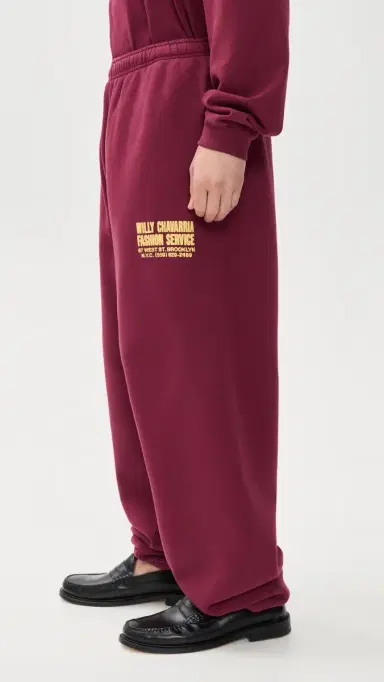 Willy Chavarria Fashion Services Buff Sweatpants | Thumbnail 4 Willy Chavarria Fashion Services Buff Sweatpants | Thumbnail 4