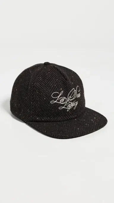 Les Deux Legacy Herringbone Letterman Cap | Thumbnail 2 Les Deux Legacy Herringbone Letterman Cap | Thumbnail 2