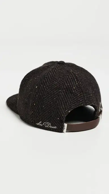 Les Deux Legacy Herringbone Letterman Cap | Thumbnail 3 Les Deux Legacy Herringbone Letterman Cap | Thumbnail 3