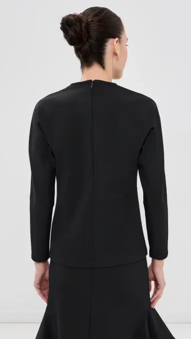 Tibi Luxe Crepe Knit Dolman Top | Thumbnail 3 Tibi Luxe Crepe Knit Dolman Top | Thumbnail 3