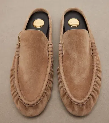 Saint Laurent Le Loafer suede mules | Thumbnail 4 Saint Laurent Le Loafer suede mules | Thumbnail 4