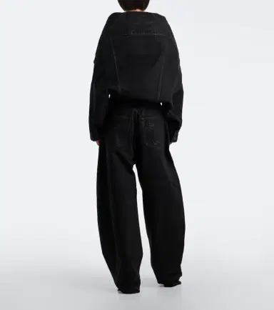 Balenciaga Mid-rise barrel-leg jeans | Thumbnail 2 Balenciaga Mid-rise barrel-leg jeans | Thumbnail 2