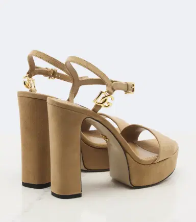 Dolce & Gabbana DG suede platform sandals | Thumbnail 3 Dolce & Gabbana DG suede platform sandals | Thumbnail 3