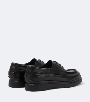 Tod's Leather boat shoes | Thumbnail 2 Tod's Leather boat shoes | Thumbnail 2