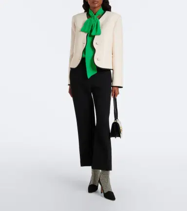 Manolo Blahnik Gosta houndstooth suede-trimmed ankle boots | Thumbnail 5 Manolo Blahnik Gosta houndstooth suede-trimmed ankle boots | Thumbnail 5