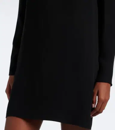 Valentino Cady Couture satin-trimmed minidress | Thumbnail 3 Valentino Cady Couture satin-trimmed minidress | Thumbnail 3