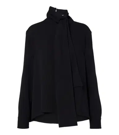Balenciaga Silk and wool blouse | Thumbnail 1 Balenciaga Silk and wool blouse | Thumbnail 1